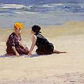 Confidences by Edward Henry Potthast Confidences by Edward Henry Potthast
