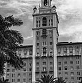 Coral Gables Biltmore Hotel in Black and White Photograph by Ed Gleichman Coral Gables Biltmore Hotel in Black and White Photograph by Ed Gleichman