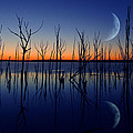 The Crescent Moon Photograph by Raymond Salani III The Crescent Moon Photograph by Raymond Salani III