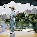 Crossing li River by Alfred Ng