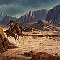 Crossing The Border Painting by Michael Humphries Crossing The Border Painting by Michael Humphries