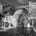 Croton Dam BW Photograph by Susan Candelario Croton Dam BW Photograph by Susan Candelario