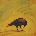 Crow 11 Painting by David Ladmore Crow 11 Painting by David Ladmore