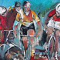Cycling Trinity Painting by John Gholson Cycling Trinity Painting by John Gholson