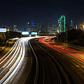 Dallas Night light Photograph by Jonathan Davison Dallas Night light Photograph by Jonathan Davison