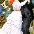 Dance At Bougival Painting by Pierre Auguste Renoir Dance At Bougival Painting by Pierre Auguste Renoir