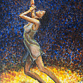 Dancer X Painting by Nik Helbig Dancer X Painting by Nik Helbig