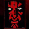 Darth Maul Painting by Dale Loos Jr Darth Maul Painting by Dale Loos Jr
