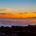 Dawn arrives on Winter Island Photograph by Jeff Folger