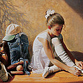 Denim to Lace Painting by Greg Olsen Denim to Lace Painting by Greg Olsen