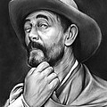 Deputy Festus Haggen Drawing by Greg Joens Deputy Festus Haggen Drawing by Greg Joens