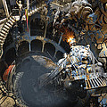 Derailment or Train of Thought Digital Art by George Grie Derailment or Train of Thought Digital Art by George Grie