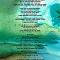 Desiderata 2 - Words of Wisdom Painting by Sharon Cummings Desiderata 2 - Words of Wisdom Painting by Sharon Cummings