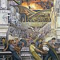 Detroit Industry North Wall Painting by Diego Rivera Detroit Industry North Wall Painting by Diego Rivera