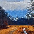 Dirt Road Painting by Kirt Tisdale Dirt Road Painting by Kirt Tisdale