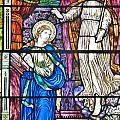 The Annunciation - Divine Scene at St. Peter's Episcopal Church - Lewes Delaware by Kim Bemis