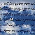 Do All the Good You Can by Barbara Griffin Do All the Good You Can by Barbara Griffin