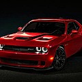 Dodge Challenger S R T Hellcat Photograph by Movie Poster Prints Dodge Challenger S R T Hellcat Photograph by Movie Poster Prints