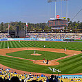 Dodger Stadium Panorama Photograph by Eddie Yerkish