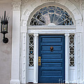 Historic Blue Door Photograph by Dale Powell Historic Blue Door Photograph by Dale Powell