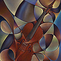 Dynamic Violin Painting by Ricardo Chavez-Mendez Dynamic Violin Painting by Ricardo Chavez-Mendez