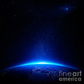Earth at night with city lights Photograph by Johan Swanepoel Earth at night with city lights Photograph by Johan Swanepoel