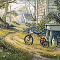 Easy Rider Painting by Michael Humphries Easy Rider Painting by Michael Humphries