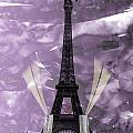 Eiffel Tower - Paris - Love Digital Art by Becca Buecher Eiffel Tower - Paris - Love Digital Art by Becca Buecher