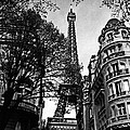 Eiffel Tower Black and White Photograph by Andrew Fare Eiffel Tower Black and White Photograph by Andrew Fare
