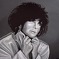 Elizabeth Taylor Painting by Paul Meijering Elizabeth Taylor Painting by Paul Meijering