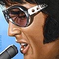 Elvis 24 1970 Painting by Rob De Vries Elvis 24 1970 Painting by Rob De Vries