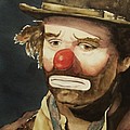Emmett Kelly Painting by Greg and Linda Halom Emmett Kelly Painting by Greg and Linda Halom