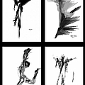 Emotions in Black - Abstract Quad Digital Art by Rafael Salazar Emotions in Black - Abstract Quad Digital Art by Rafael Salazar