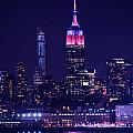 Empire State Building in Pink and Purple Photograph by Raymond Salani III Empire State Building in Pink and Purple Photograph by Raymond Salani III