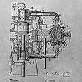 Engine Patent Drawing by Dan Sproul Engine Patent Drawing by Dan Sproul
