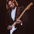 Eric Clapton Painting Painting by Paul Meijering Eric Clapton Painting Painting by Paul Meijering