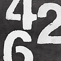 Even Numbers Painting by Linda Woods Even Numbers Painting by Linda Woods