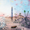 Evening on the beach St Simons Island GA by Richard Barham Evening on the beach St Simons Island GA by Richard Barham