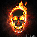 Evil skull in flames and smoke Photograph by Johan Swanepoel Evil skull in flames and smoke Photograph by Johan Swanepoel