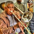 Excelsior Band Horn Player Digital Art by Michael Thomas Excelsior Band Horn Player Digital Art by Michael Thomas