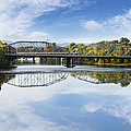 Exchange St. Bridge Rock Bottom Dam Binghamton NY Photograph by Christina Rollo Exchange St. Bridge Rock Bottom Dam Binghamton NY Photograph by Christina Rollo