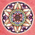 Faith Mandala Painting by Jo Thomas Blaine Faith Mandala Painting by Jo Thomas Blaine