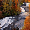 Fall at Triple Falls Photograph by Carol Montoya Fall at Triple Falls Photograph by Carol Montoya