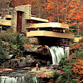 Fallingwater House At Bear Run Photograph by Theodore Clutter Fallingwater House At Bear Run Photograph by Theodore Clutter