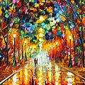 Farewell To Anger Painting by Leonid Afremov Farewell To Anger Painting by Leonid Afremov