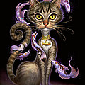 Feline Fantasy Painting by Jeff Haynie Feline Fantasy Painting by Jeff Haynie
