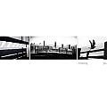 Fencing Triptych Image Art Photograph by Jo Ann Tomaselli Fencing Triptych Image Art Photograph by Jo Ann Tomaselli