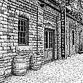 Fermenting Cellar Drawing by Peter Rashford Fermenting Cellar Drawing by Peter Rashford