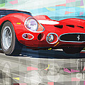 Ferrari 330 GTO 1962 Digital Art by Yuriy Shevchuk
