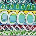 Fiesta - Colorful Painting Painting by Linda Woods Fiesta - Colorful Painting Painting by Linda Woods